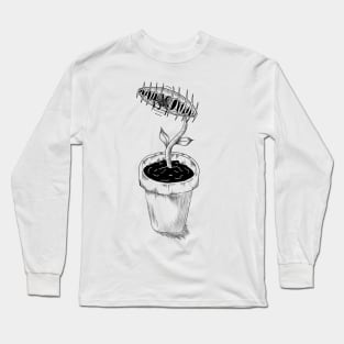 Dionaea Muscipula Venus Fly Trap House Plant Gift Long Sleeve T-Shirt